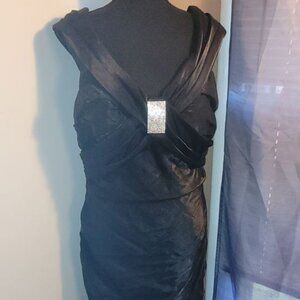 Cachet Formal Party Cocktail Dress Black Size 14